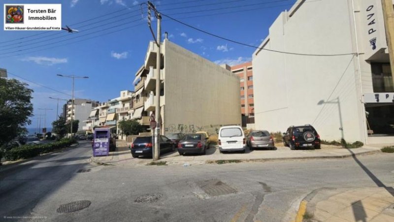 Heraklion Kreta, Heraklion Investitionsgrundstück 300m vom Meer entfernt Grundstück kaufen